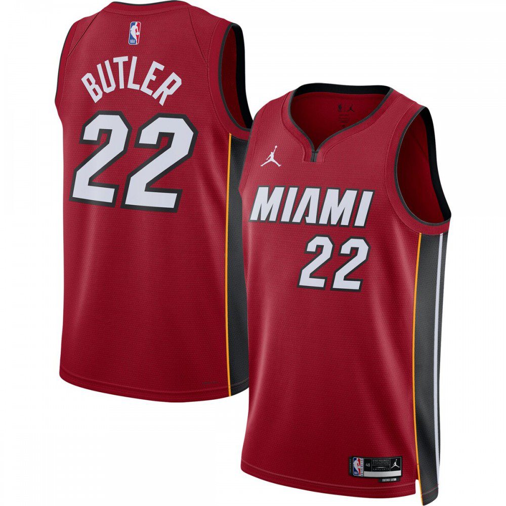 Jimmy Butler Miami Heat Jordan Brand 2022/23 Statement Edition Swingman Jersey - Red-Pro Kit Vault | Brand New 26/27 Sports Jerseys